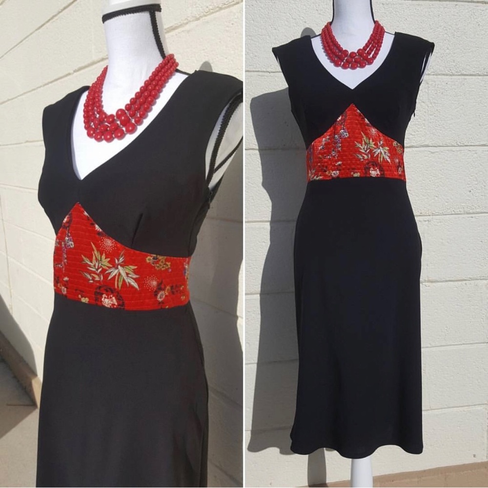Size 6 Gorgeous & Flattering❤️Asian Inspired Dress